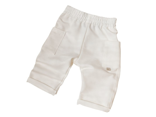 Immagine di Bamboom pantaloni tasche laterali bimbo jeans white 586 tg 9-12 mesi - Pantaloni