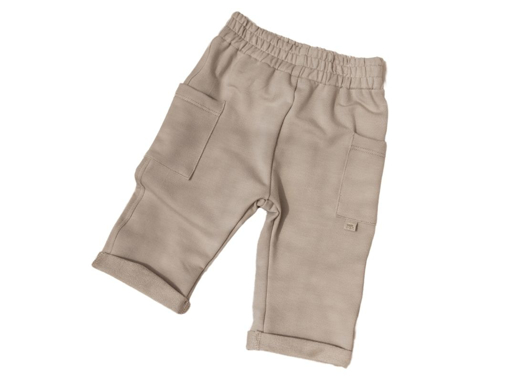 Immagine di Bamboom pantaloni tasche laterali bimbo sabbia 586 tg 3 mesi - Pantaloni