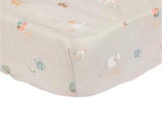 Immagine di Little Dutch lenzuolo con angoli Little Farm - Corredino nanna