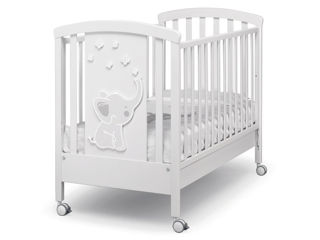 Immagine di Erbesi lettino Elly bianco-grigio - Lettini