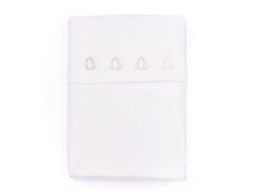 Immagine di Bamboom set lenzuola lettino Tulips 110 x 140 cm - Corredino nanna