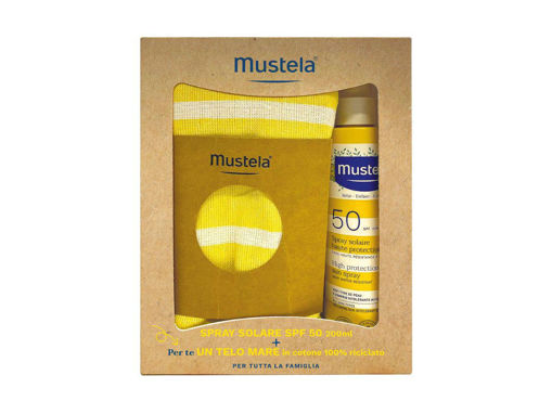 Immagine di Mustela spray solare 200 ml + telo mare - Creme solari