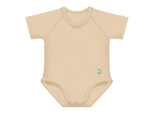 Immagine di J BIMBI body taglia unica 0-36 4season in bambù nocciola - Body neonato