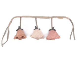 Immagine di Bamboom giochino a corda per passeggino tulips - Giochi per passeggino
