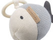 Immagine di Bamboom giochino pull e shake a maglia fish blu