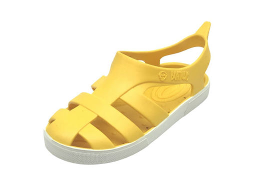 Immagine di Boatilus sandalo Bioty giallo-bianco tg 24 - Scarpine neonato