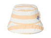 Immagine di Little Dutch cappello da sole reversibile Honey Stripes/Ocean Dreams blu tg 1 (62-80 cm)