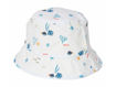 Immagine di Little Dutch cappello da sole reversibile honey yellow/ocean treasures tg 1 (62-80 cm)