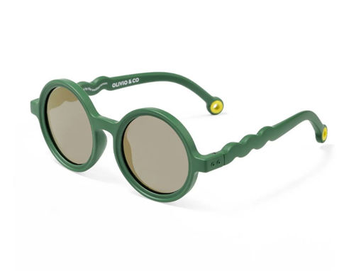 Immagine di Olivio&Co occhiali da sole rotondi Toddler Classic cactus green - Occhiali da sole