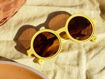 Immagine di Olivio&Co occhiali da sole rotondi Toddler Citrus lime green