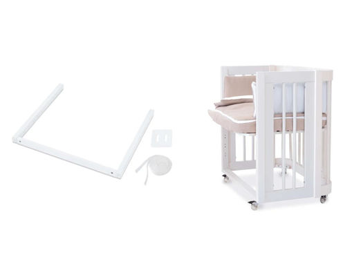 Immagine di Alondra kit co-sleeping per culla Crea Uno/Tre bianco - Accessori vari