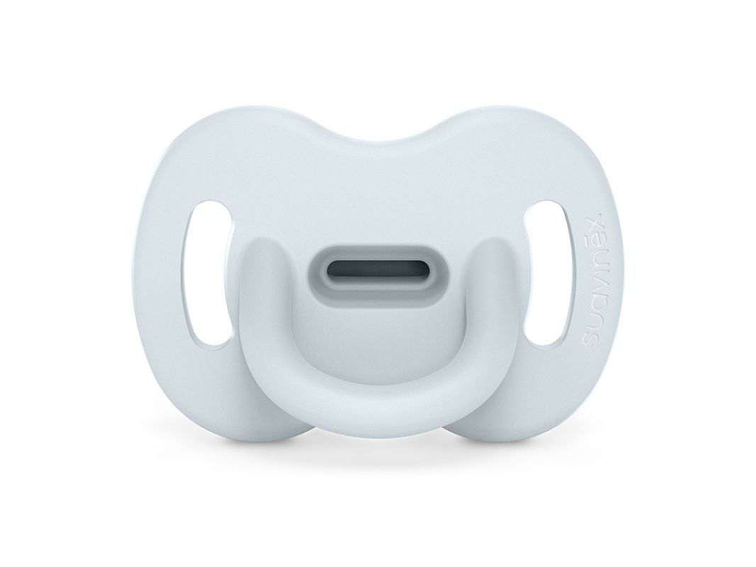 Suavinex Clip Per Ciuccio In Silicone - Catenella Di Sicurezza, Morbida, Un Pezzo, Color Fucsia - Foto 5