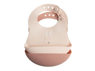 Immagine di Trixie bavaglino in silicone 2 pz Mrs Rabbit - Bavaglini Bamboom