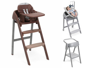 Immagine di Chicco Crescendo Up + Recliner e learning tower in Omaggio colorado red - Seggioloni pappa