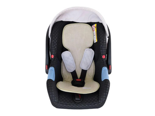 Immagine di Bamboom materassino ovetto universale Air 'n Go mini oyster grey - Materassini
