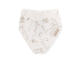 Immagine di Bamboom bavaglino triangolo Boomy's world Oyster grey - Bavaglini Bamboom