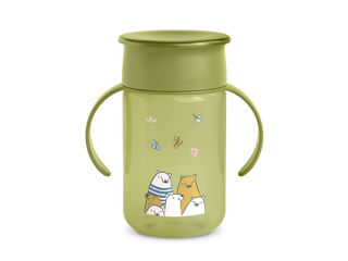 Immagine di Suavinex tazza 360° My Family 340 ml pistacchio - Tazze e bicchieri