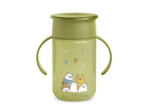 Immagine di Suavinex tazza 360° My Family 340 ml pistacchio - Tazze e bicchieri