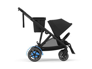 Immagine di Cybex passeggino e-Gazelle S black-moon black - Passeggini classici