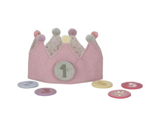 Immagine di Little Dutch corona compleanno con numeri rosa - Giochi educativi