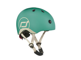 Immagine di Scoot & Ride casco baby XXS-S verde foresta - Seggiolini per bici