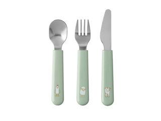 Immagine di Little Dutch set posate kids 3 pz little farm 108033065399 - Piatti e posate