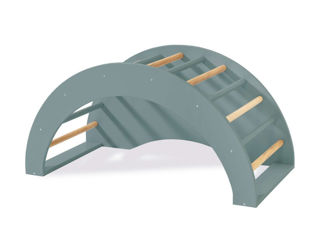 Immagine di Alondra arco di apprendimento evolutivo Pikler Arkoo legno-verde - Giocattoli in legno Alondra