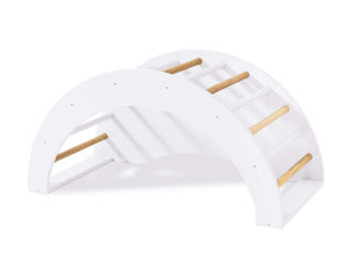 Immagine di Alondra arco di apprendimento evolutivo Pikler Arkoo legno-bianco - Giocattoli in legno