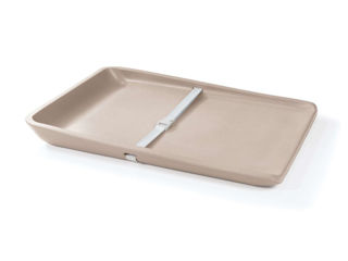 Immagine di Alondra materassino fasciatoio ergonomico in schiuma beige - Materassini fasciatoio