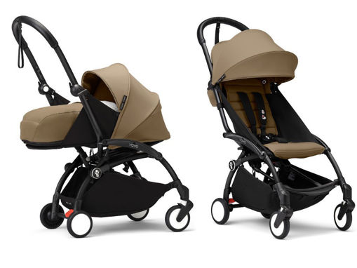 Immagine di Stokke duo Yoyo3 0+ nero-toffee - Passeggini duo