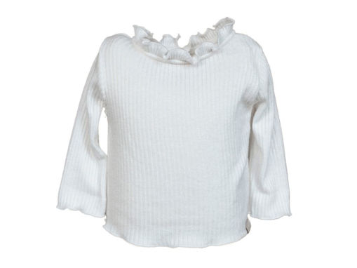 Immagine di Bamboom t-shirt con colletto off white 685 tg 3 mesi - Maglie