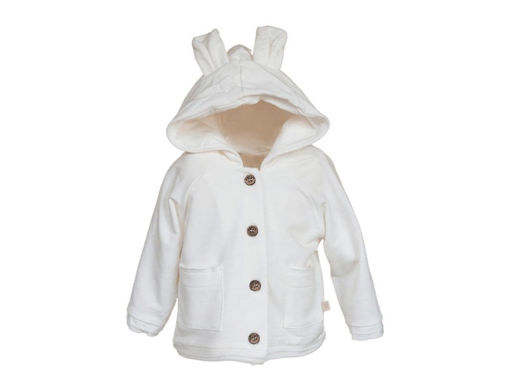 Immagine di Bamboom cardigan con orecchie off white 698 tg 3 mesi - Capi spalla