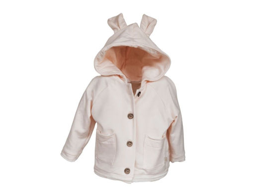 Immagine di Bamboom cardigan con orecchie soft pink 698 tg 3 mesi - Capi spalla