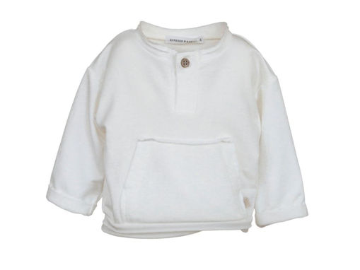 Immagine di Bamboom maglia con tasca off white 707 tg 3 mesi - Capi spalla