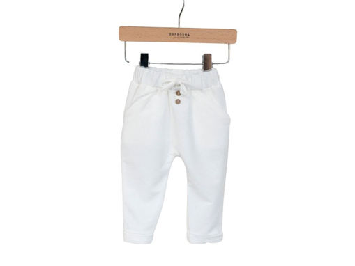 Immagine di Bamboom pants off white 709 tg 3 mesi - Pantaloni