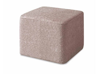 Immagine di Alondra pouf in tessuto teddy beige - Poltrone allattamento
