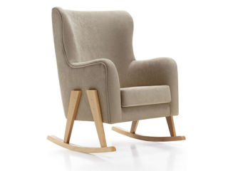 Immagine di Alondra poltrona allattamento Glam naturale-sabbia - Poltrone allattamento