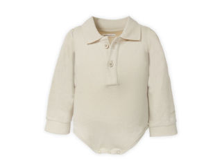 Immagine di Bamboom body bimbo manica lunga polo sand 794 tg 3 mesi - Body neonato