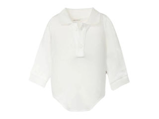 Immagine di Bamboom body bimbo manica lunga polo offwhite 794 tg 3 mesi - Body neonato