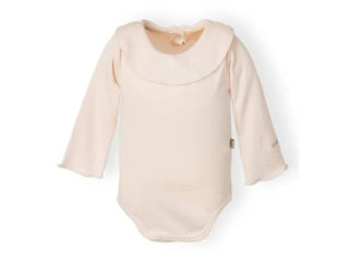 Immagine di Bamboom body bimba manica lunga collo volant rosa 795 tg 3 mesi - Body neonato