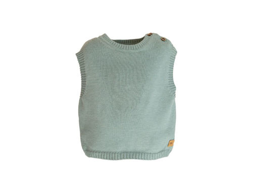Immagine di Bamboom maglia smanicata coniglio army green 840 tg 9-12 mesi - Capi spalla