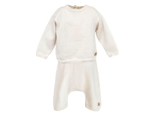 Immagine di Bamboom twinset coniglio sand 841 tg 6 mesi - Cardigan Bamboom