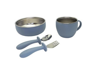 Immagine di Mizu Baby Food set Taiki Steel Artico - Piatti e posate