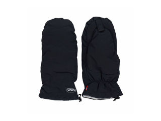 Immagine di Voksi moffole per passeggino (taglia unica) black-light grey - Coprigambe e sacchi