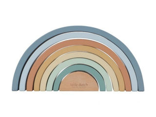 Immagine di Little Dutch arcobaleno in legno FSC forest friends LD7237 - Giocattoli in legno