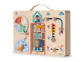 Immagine di Lilliputiens valigetta Alice si veste secondo il meteo - Giochi educativi