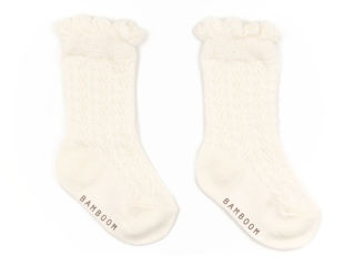 Immagine di Bamboom calze traforate bimba panna 797 tg 2-4 anni - Calzine per neonato