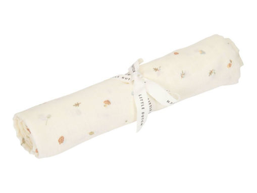 Immagine di Little Dutch swaddle XL 120x120 cm forest treasures - Corredino nanna