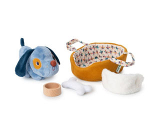 Immagine di Lilliputiens Jules il cane e il suo cestino - Giochi educativi