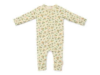Immagine di Little Dutch pigiama intero forest leaves tg 50/56 cm - Tutine